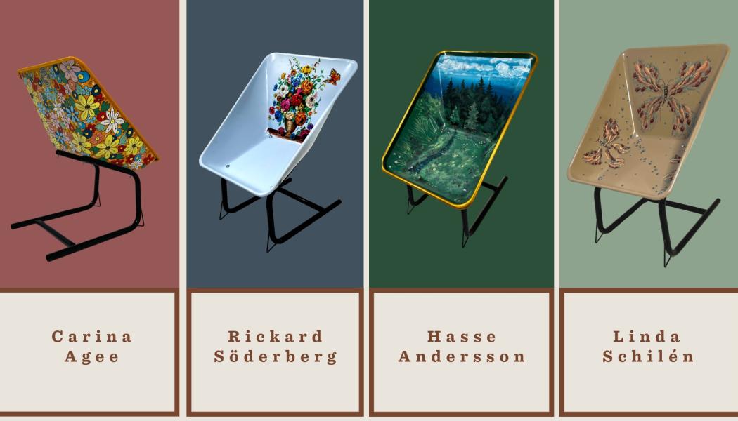  Klassiska skottkärran Ekebykärran fyller 100 år. Pressbild: Hörby Bruk