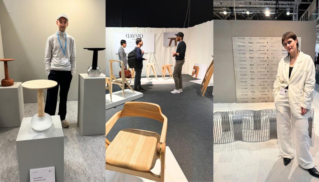 Fem formgivare med anknytning till Umeå visade upp sina produkter under Stockholm Furniture Fair 2024. Foto: eXpression Umeå 