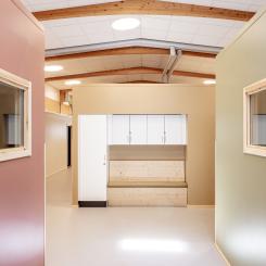 Grundsärskolans nya flygel utformad av Arkitektbolaget. Foto: Patrik Sundström