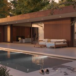 Exteriör, pool.  Foto: Henrik Schulz Home