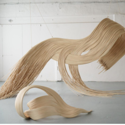 Wild fibers Tapestry - permanent collection Museum of Fine art Houston - Aurélie Hoegy. Foto: Bruno Pellarin