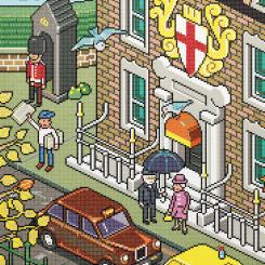 Pixelkonst, eBoy Pressbild: Bisazza