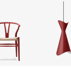 Wishbone Chair och NINOTCHKA 195 Foto: Carl Hansen & Son och Lyfa