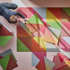 Studio RENS kreativitet och passion för färgsättning öppnade dörren till ett nytt sätt att förlänga golvets livslängd och minska materialsvinn.
