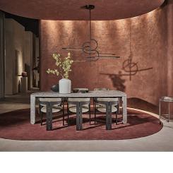 Nya matsalsinredning med en modern touch. Foto: Gallotti&Radice