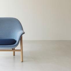 Loungestolen Drape Foto: Normann Copenhagen
