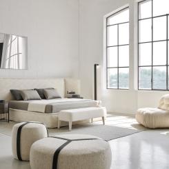 Färgtoner i vitt och beige med känsla av vintage. Foto: Gianfranco Ferré Home