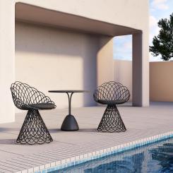 Spin Side Chair – design Kenneth Cobonpue Foto: KENNETHCOBONPUE