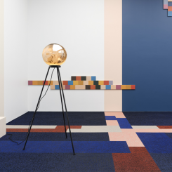 Utställning Loops and Lamentations . Pressbild: Bolon