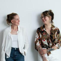 Anna Andersson och Maja Fredin Foto: Christofer Dracke