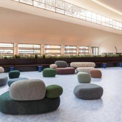 Moroso deltar i utställningsprojektet Alfabeti, curerat av Giorgio Galotti och Claudia Pignatale. Pressbild: Moroso