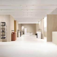 Noorth visar på Salone del Bagno Milano 2026 både nya formgivningar och vidareutvecklingar av befintliga system i sin senaste kollektion. Pressbild: Noorth
