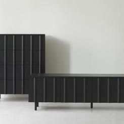 Rib Dresser och Rib Sideboard Low. Foto: Normann Copenhagen