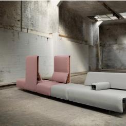 Circulus soffa från Offecct är en soffa som aldrig tar slut och utmanar konceptet om hållbara offentliga sittplatser. Foto Offect