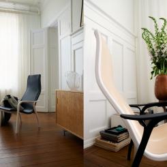 Designklassikern Lamino.Dualitykollektionen säljs i begränsad upplaga, Foto: Swedese