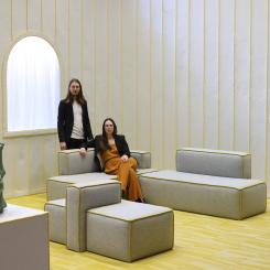 The Yellow Thread. Fredrik Färg & Emma Marga Blanch. Foto: Justus Lipsius