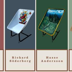 Klassiska skottkärran Ekebykärran fyller 100 år. Pressbild: Hörby Bruk